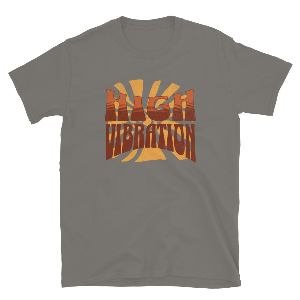 High Vibration TShirt - Charcoal Color - https://ascensionemporium.net